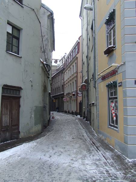 Riga - City Centre street