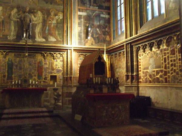 PRAGUE - Remains of St. Wenceslas
