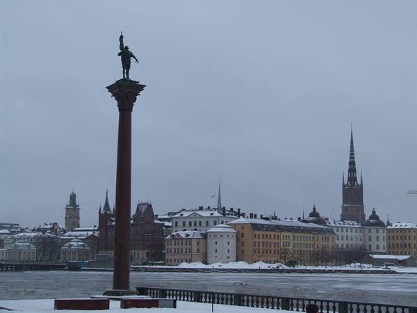 STOCKHOLM- Riddarholmen from the City Hall