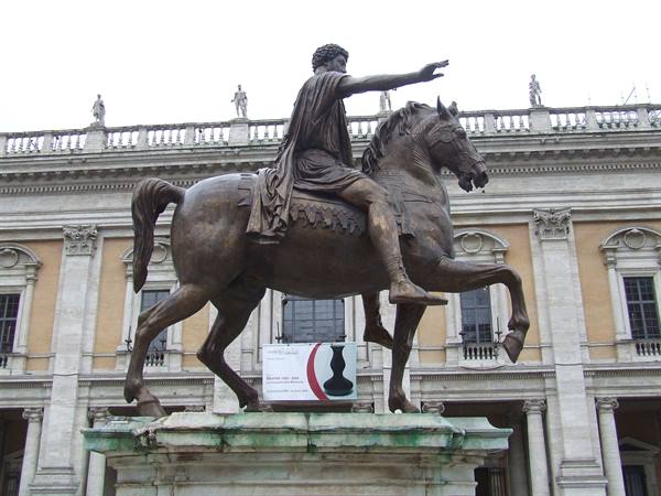 ROME - Equestrian Statue of Marcus Aurelius on the Capitoline