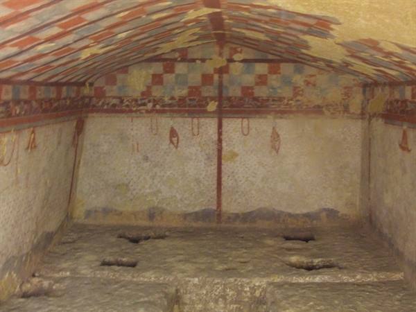 TARQUINIA (VT) - Painted tomb