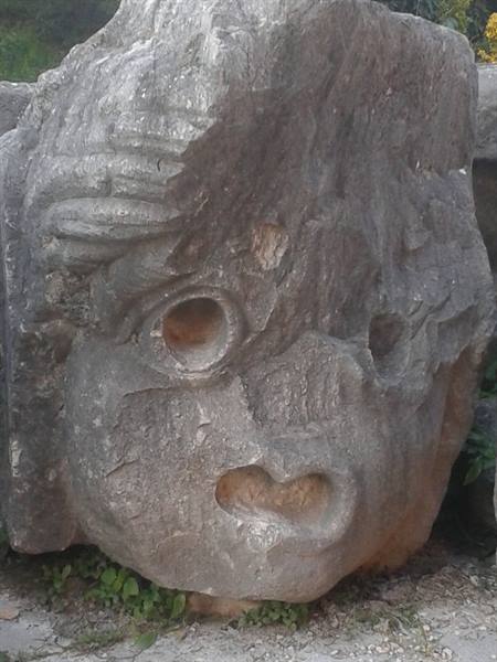 BENEVENTO - Detail at the Roman Theatre