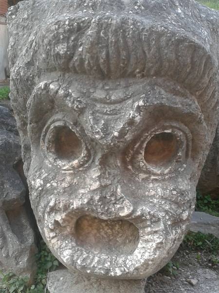 BENEVENTO - Detail at the Roman Theatre