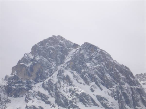 The Gran Sasso from S. Gabriele Colledara