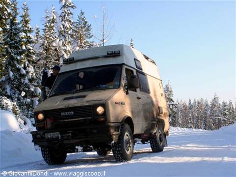on an Iveco Daily 4x4