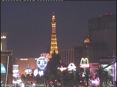 Las Vegas with the Eiffel Tower
