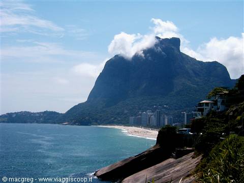 The Rio coastline