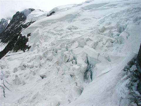Jungfraujoch, impressive glaciers