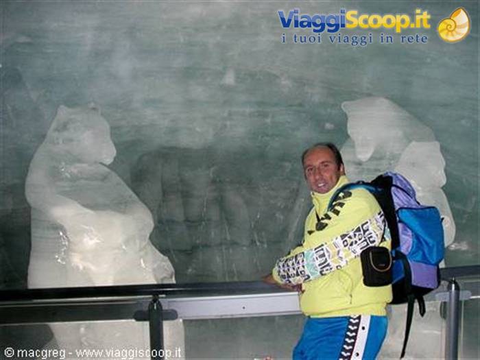 Jungfraujoch, ice sculptures