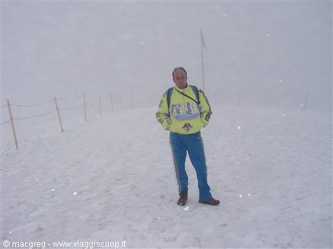 Jungfraujoch, snowstorm in mid-august