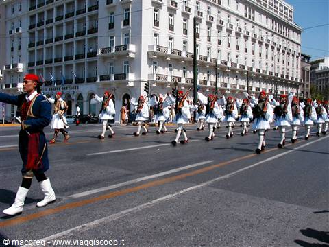 Athens, Changing of the guard