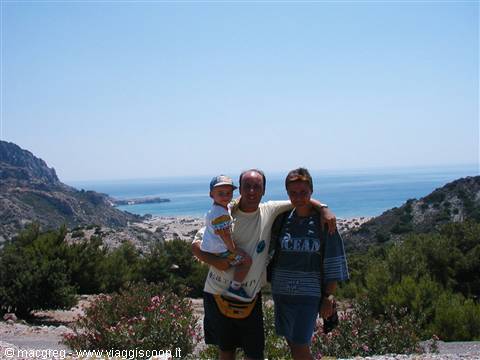 Panorama of the island