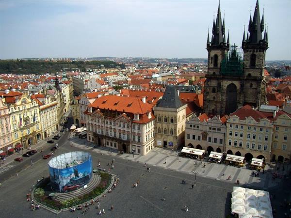 Old Town Square and Tyn Church 