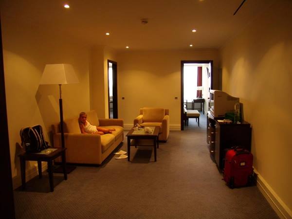 Hotel Prague, suite upgrade, lucky break