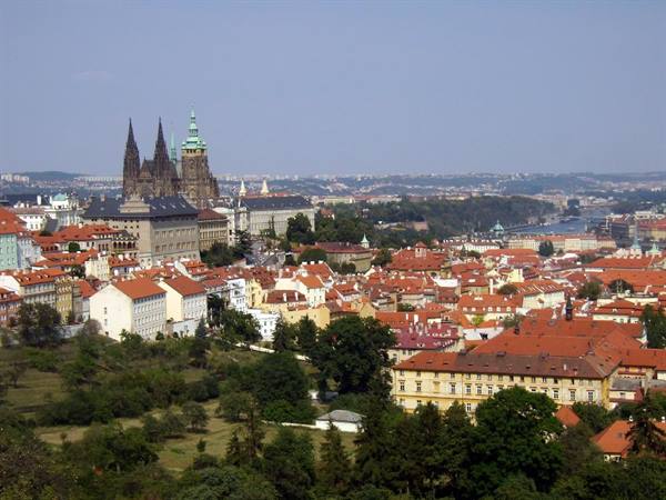 View from Petřín