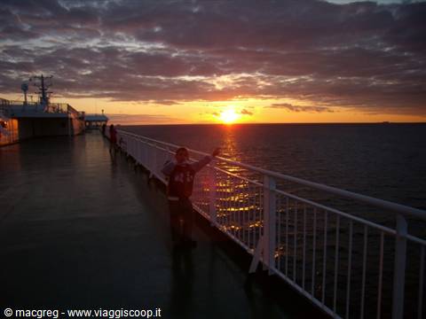 Sailing from Tallinn to Stockholm