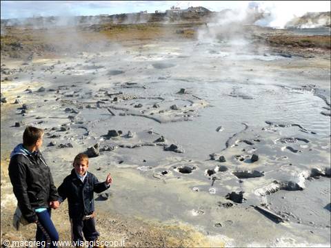 geothermal area of Gunnuhver