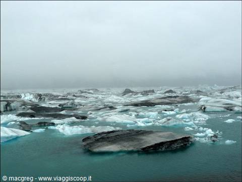 glacial lagoon of Jokulsarlòn