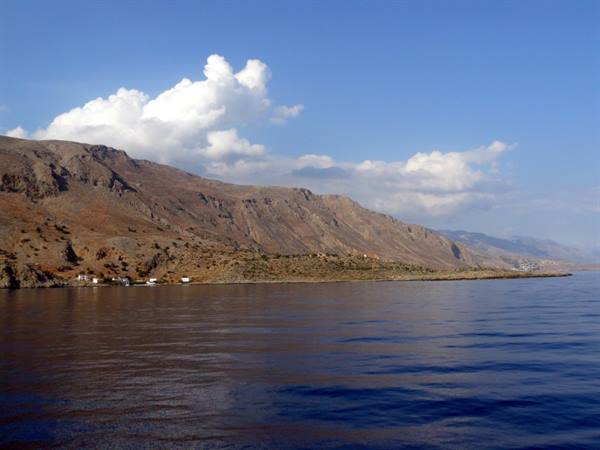 Coast between Samaria and Loutro