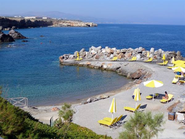 private beach Iberostar Creta Panorama