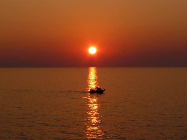 sunset at the Iberostar Creta Panorama