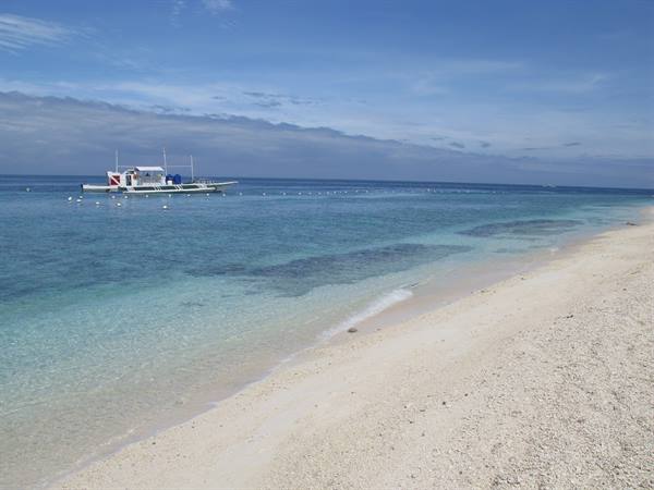Beach in front of the Resort