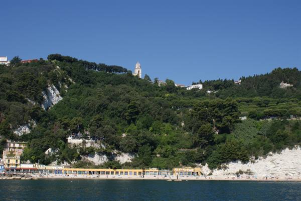 mount conero seen from the sea