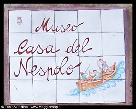 'Casa del Nespolo' plaque