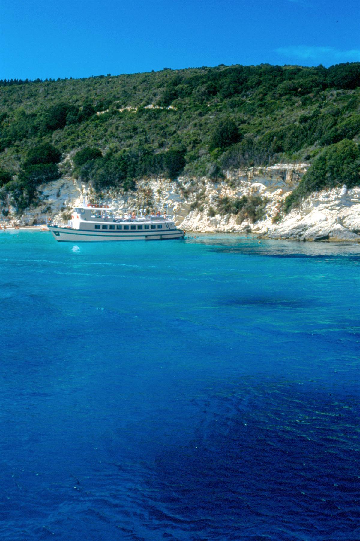Antipaxos - Vrikes Beach Bay