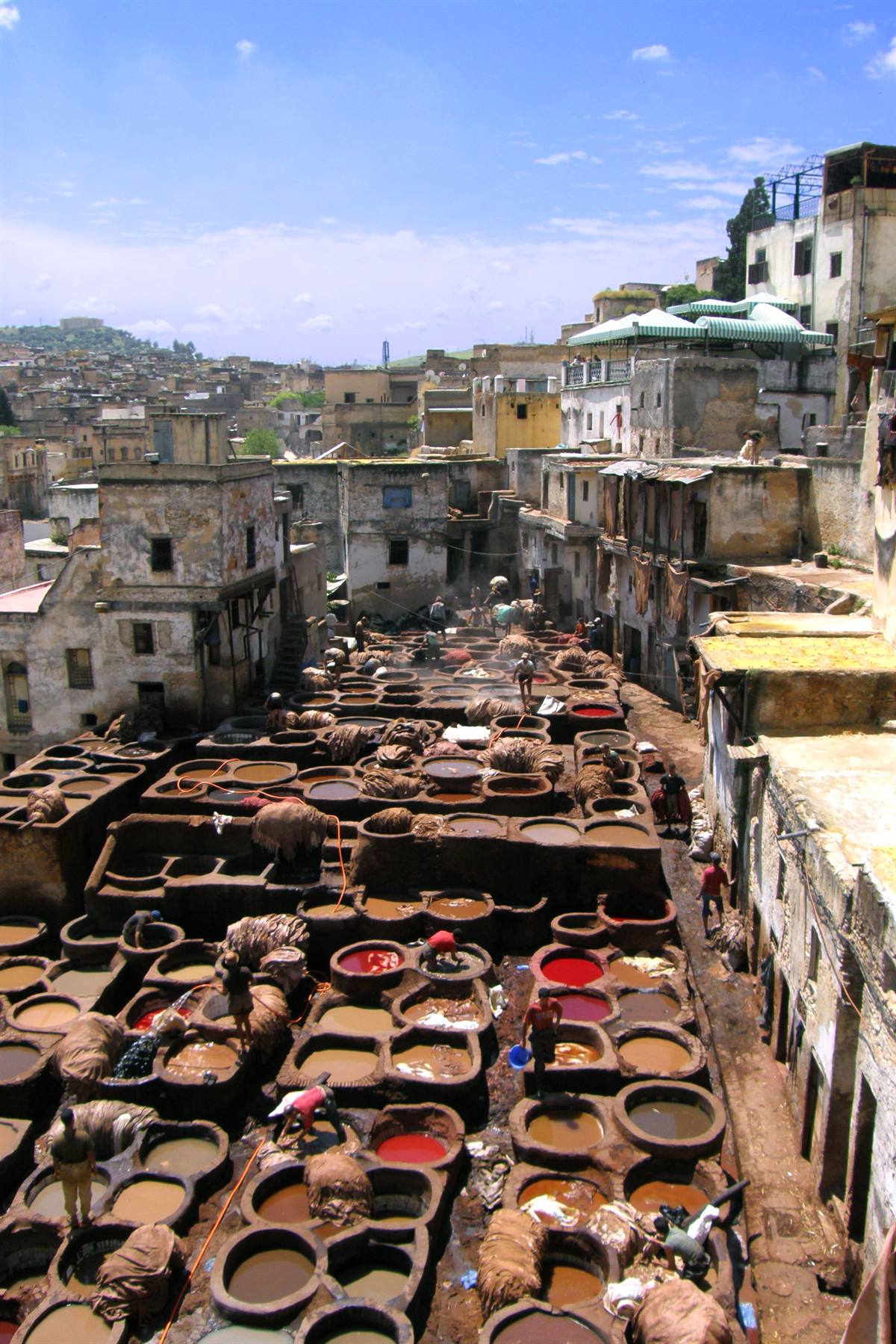 Fes - Chouara tanneries