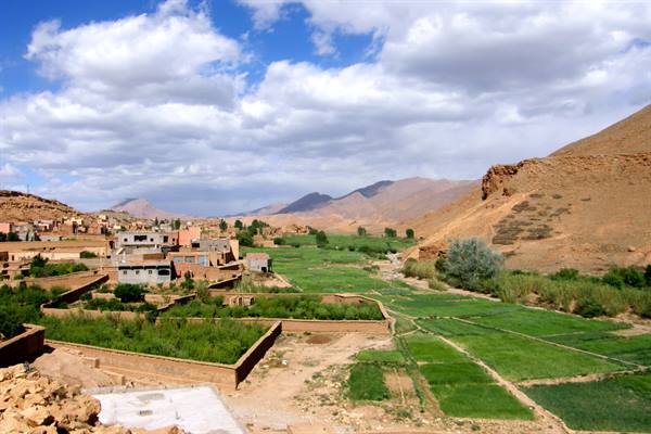 Todra Gorge - Tamtattouchte