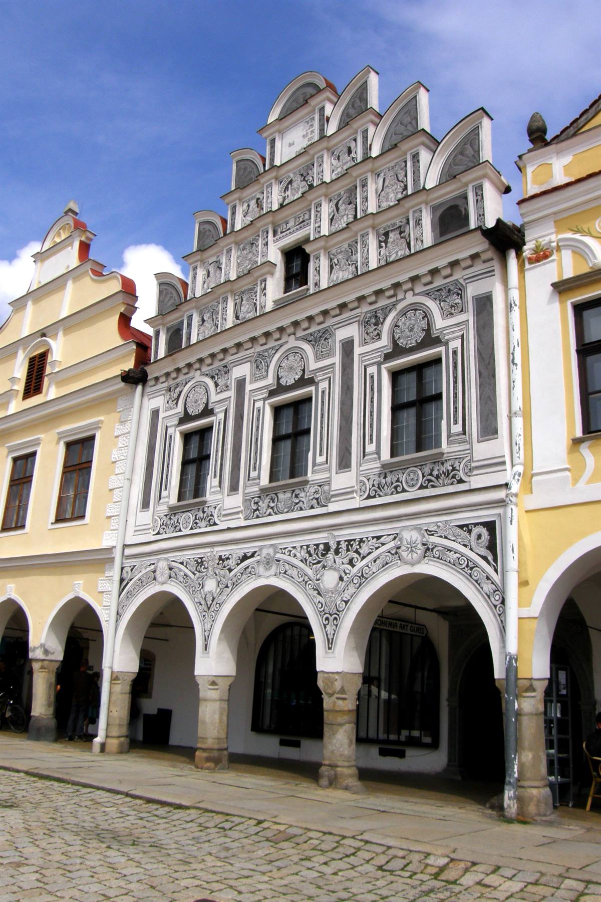 Telc: Námesti Zachariáse z Hradce