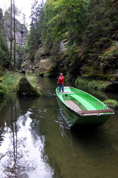 Bohemian Switzerland: Kamenice river