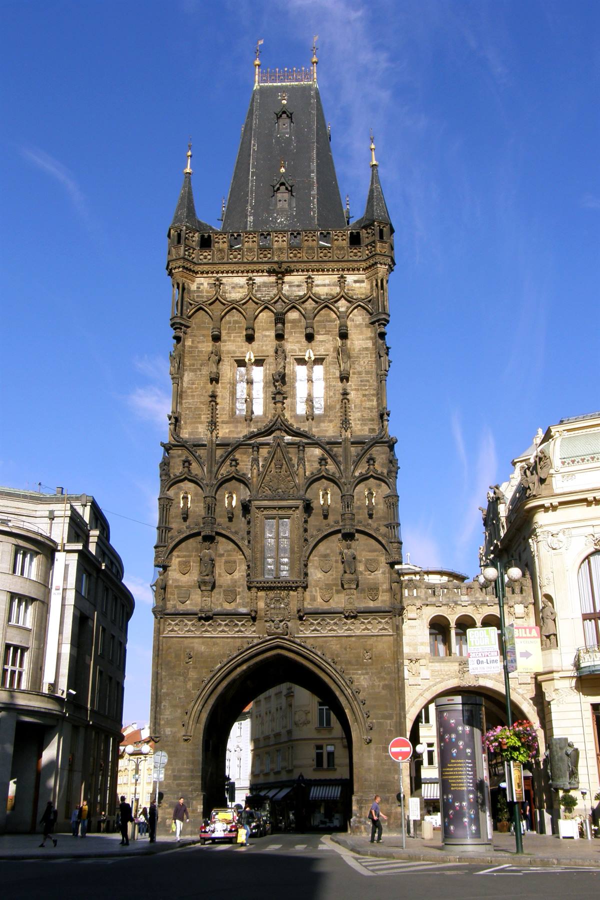 Praga: Prašná Brána