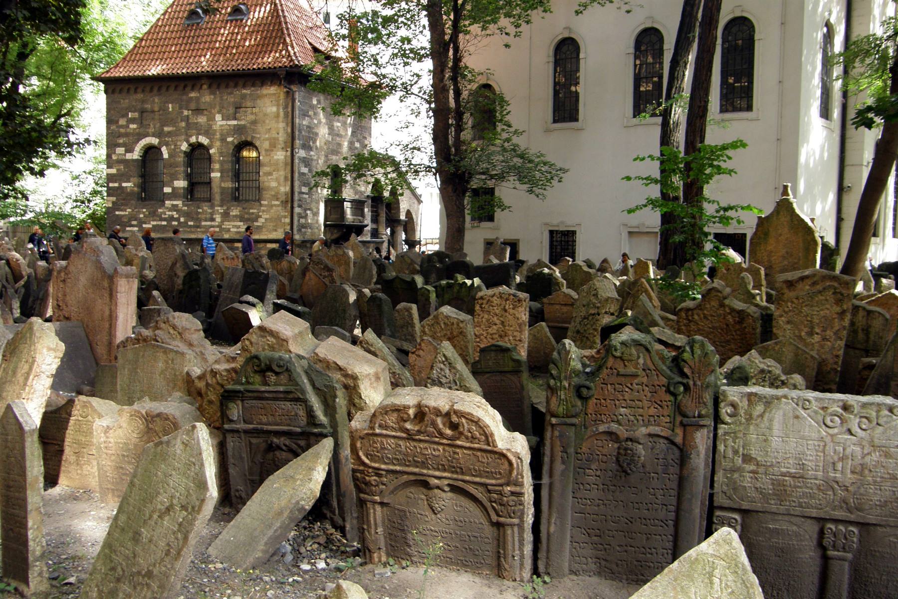 Praga: Vecchio Cimitero Ebraico