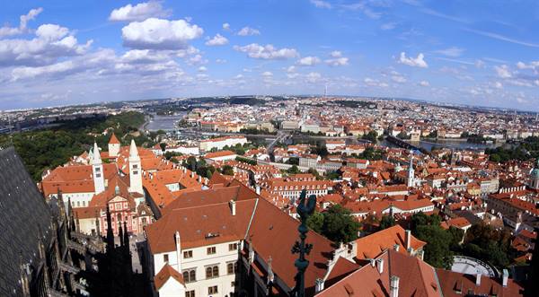 Prague from St. Vitus Cathedral