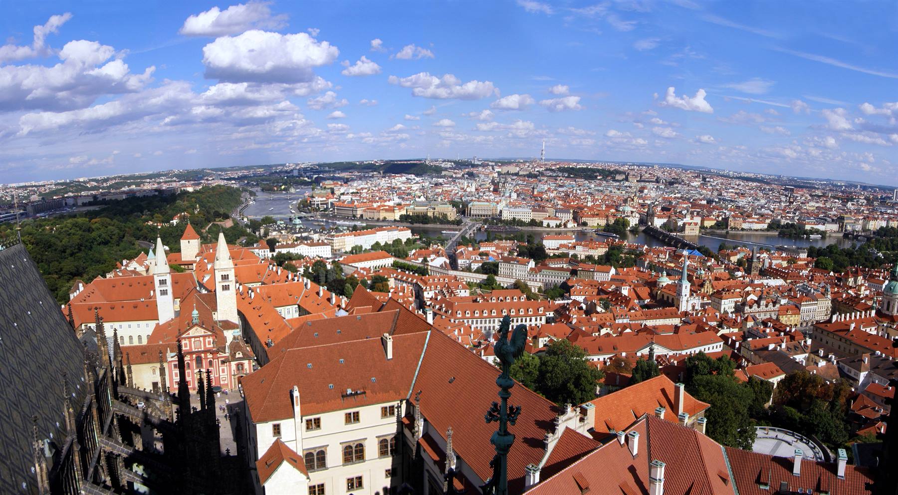 Praga dalla Cattedrale di San Vito