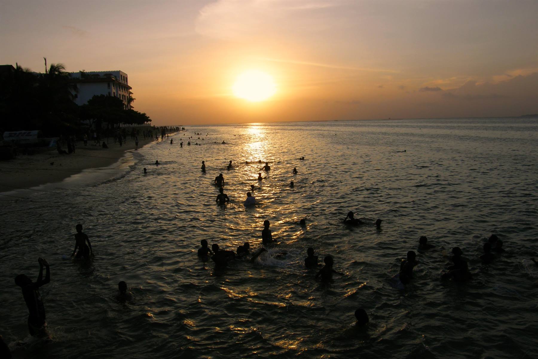 Stone Town - Tramonto sul lungomare