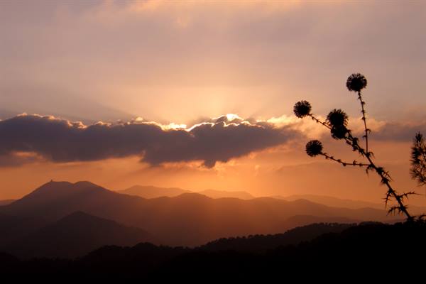Troodos Mountains - Sunset