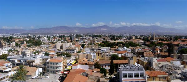 Nicosia from the Shacolas Tower