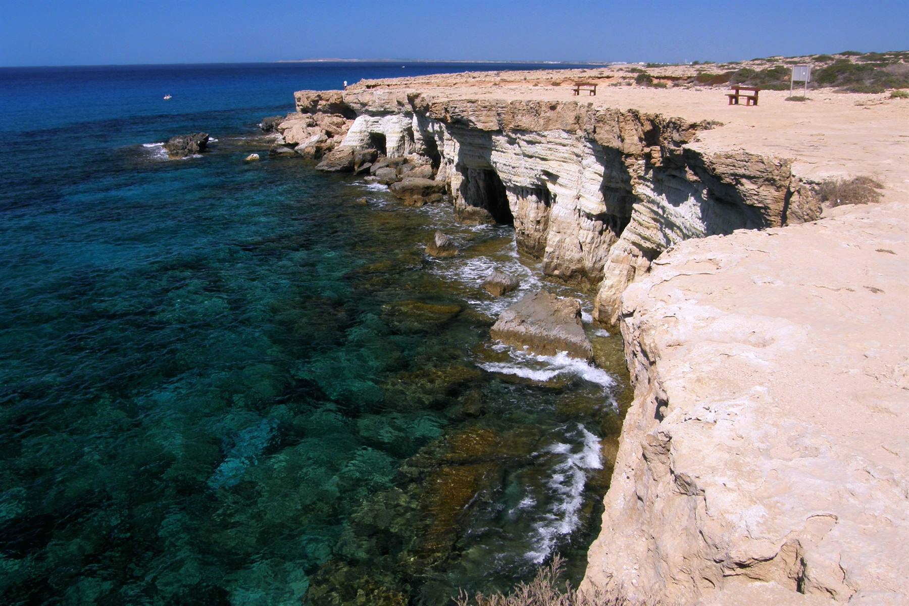 Cape Greco Caves