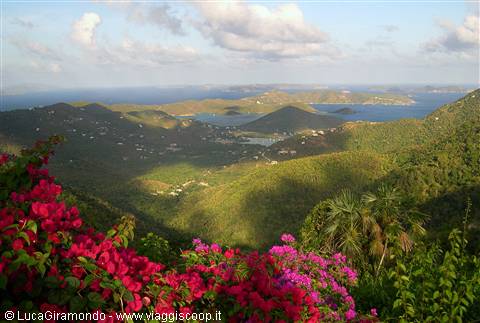 The Drake's Channel from Coral View