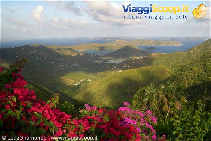 The Drake's Channel from Coral View