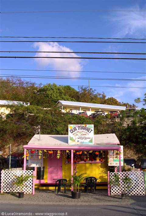 Kiosk in St. John