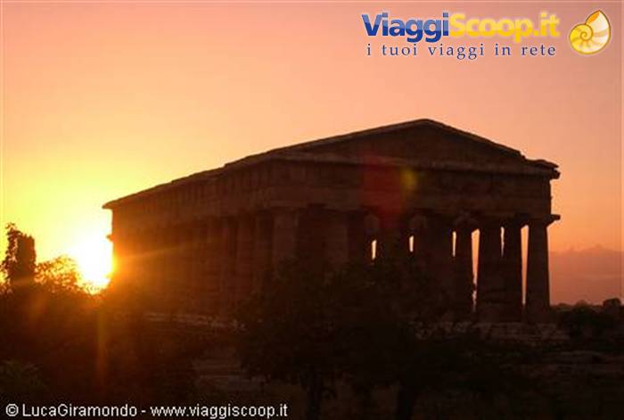 Sunset at Paestum