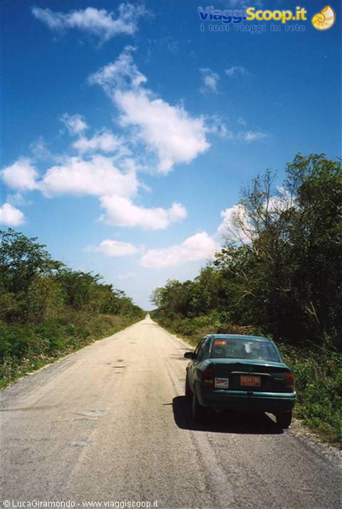 The road to Cobá