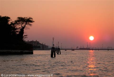 Sunset in Venice