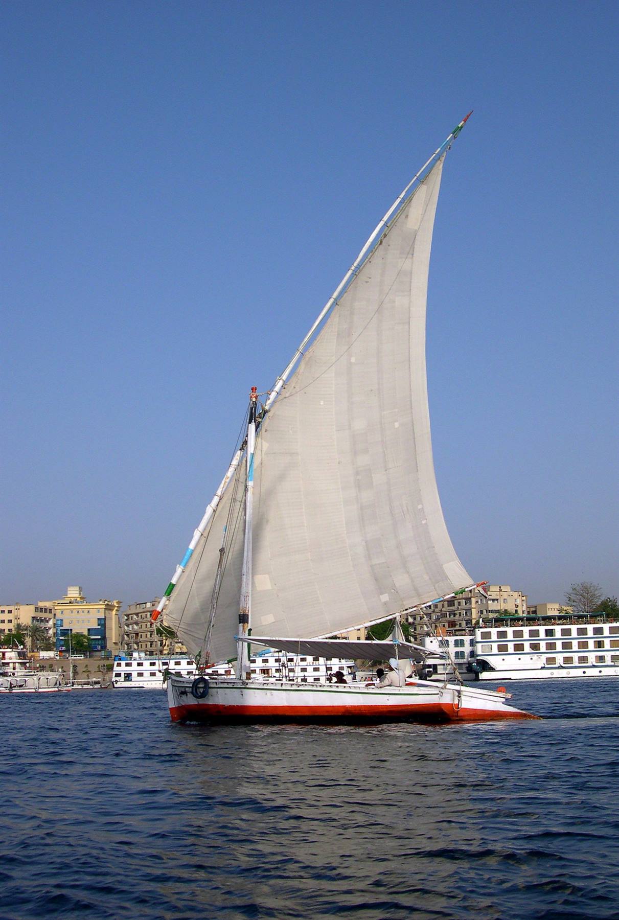 Aswan - Felucca on the Nile