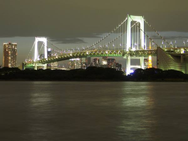 Rainbow Bridge in Tokyo