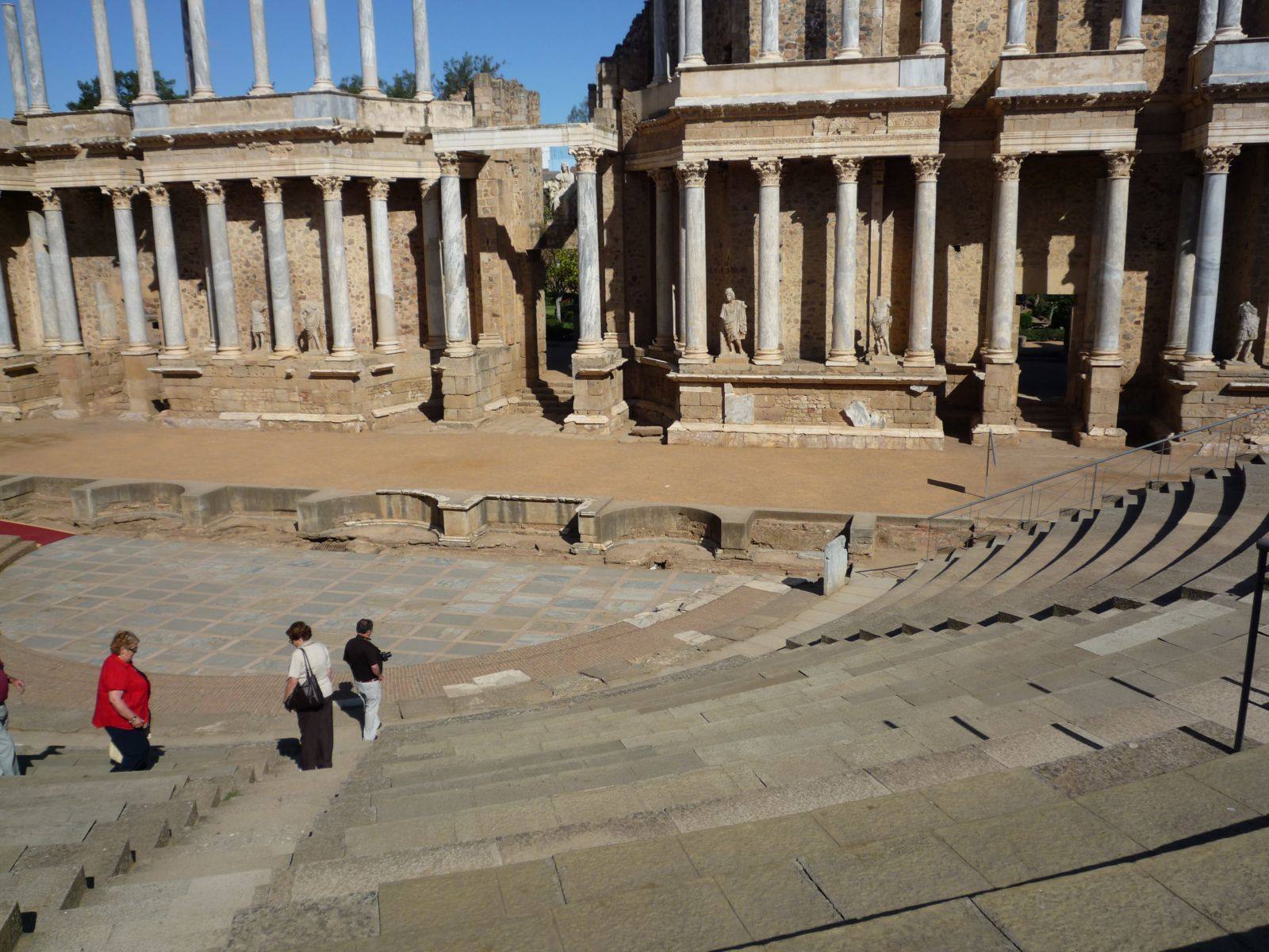 Roman amphitheater in Merida